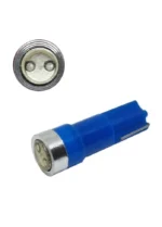 Світлодіодна лампа Т5 (W1,2W W2x2,6d) 1W 12V Синій - Зображення 5