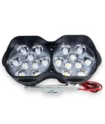 Світлодіодна фара Moto 18 LED 30W подвійна овальна Біле світло Преміум