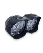 Світлодіодна фара Moto 18 LED 30W подвійна овальна Біле світло Преміум - Зображення 2