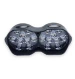 Світлодіодна фара Moto 18 LED 30W подвійна овальна Біле світло Преміум - Зображення 4