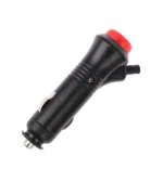 Штекер у прикурювач з кнопкою