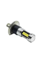 Світлодіодна лампа з цоколем Н1 30SMD 4014 12V з лінзою, обманкою та драйвером Біла - Зображення 6