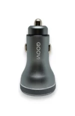 Автомобільний зарядний пристрій QOOVI 2 USB + Type-C (USB-C) 100W Швидка зарядка - Зображення 2
