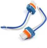 Роз'єм, патрон, цоколь для лампи HB3, HIR, H10, H12, 9005, 9011, P20d, PX20d (мама), 02, з дротом керамічний - Зображення 3