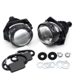 Комплект Бі-ксенонових лінз H4, H7, H11 3 дюйми з вентилятором. Bi Led лінзи 3" універсальні - Зображення 4