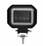Світлодіодна протитуманна балка (додаткова фара) 4 Led із СТГ 60W 12-30V з ангельським оком ДХВ - Зображення 3