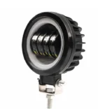 Світлодіодна протитуманна балка (додаткова фара) 4 Led із СТГ 60W 12-30V з ангельським оком ДХВ - Зображення 4