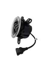 Світлодіодні протитуманні фари LED 3+4 лінзи 12-80V 60W DAF XF105 Біле світло - Зображення 7