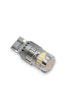 Світлодіодна лампа 7443 T20 W21/5W W3x16q 18SMD 3014 + 5SMD 3030 10-30V Біла - Зображення 2