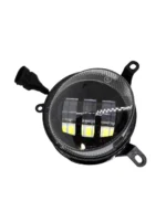 Світлодіодні протитуманні фари 3 LED для Mitsubishi Lanser X 2007-2011 штатні з роз'ємом - Зображення 7