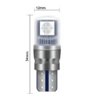 Світлодіодні лами RGB Габарити RGB Led W5W T10 різнокольорові стробоскопи 12V - Зображення 5