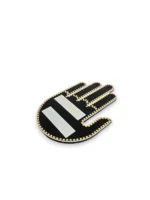 Табличка Підсвічування автомобільна LED долоня на заднє скло Жовта - Зображення 5