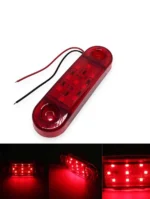 Світлодіодний габаритний ліхтар 9 SMD 24V Червоний 88x25x14mm 1шт.