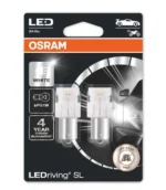 Автомобільні світлодіодні лампочки Osram P21W  LEDriving SL 7506DWP-02b 12V BA15s 6000K