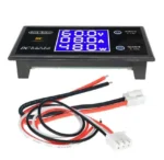 Ватметр Вольтметр Амперметр постійного струму DC 100 В 10 А LCD дисплей - Зображення 2