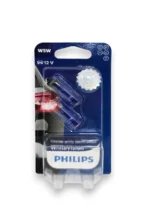 Комплект автомобільних ламп PHILIPS W5W WhiteVision 12961NBVB2 12V 5W блістер
