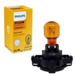 Автомобільна лампа PHILIPS PY24W Standard 12190 NA C1 12V 24W PGU20/4 картон