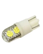 Світлодіодна лампа Т10 (W5W) 4SMD 5050 в силіконі Біла