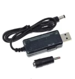 Кабель USB-DC для роутера 9V/12V с переключателем. USB преобразователь напряжения DC от 5 до 9-12V - Зображення 4