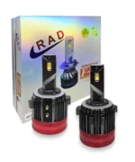 Автомобільні світлодіодні лампи з цоколем H7, модель F-06 450W 45000Lm 6500K