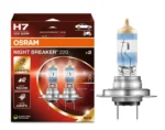 Галогенна лампа Osram H7 Night Breaker 64210NВ220-2HB +220% 55W 12V  комплект 2шт.