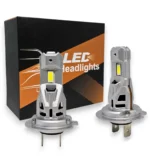 Автомобільні світлодіодні лампи з цоколем H7 16PCS 60W 6000K 15000Lm комплект