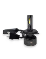 Автомобільні світлодіодні лампи з цоколем H4 модель X5 100W 9-32V 15000Lm 6000K комплект - Зображення 4