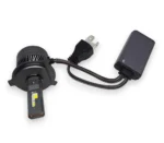 Автомобільні світлодіодні лампи з цоколем H4 модель X5 100W 9-32V 15000Lm 6000K комплект - Зображення 6