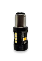 Двокольорова світлодіодна лампа з цоколем BAY15d P21W/5 8PCS 3030 + 2PCS 3570 30W 12V з обманкою Білий Жовтий - Зображення 2