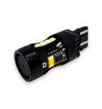 Двокольорова світлодіодна лампа з цоколем 7443 T20 W21/5W 8PCS 3030 + 2PCS 3570 30W 12V з обманкою Білий Жовтий - Зображення 4