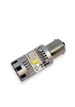 Світлодіодна лампа з цоколем 1156 BA15s P21W 2 SMD 3570 з обманкою 3000Lm 30W Біле світло - Зображення 4