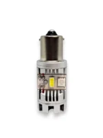 Світлодіодна лампа з цоколем 1156 BA15s P21W 2 SMD 3570 з обманкою 3000Lm 30W Біле світло - Зображення 2