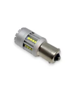 Світлодіодна лампа з цоколем 1156 BA15s P21W 24 SMD 2020 10-30V 24W 2800 Lm з обманкою Біле світло - Зображення 3