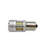 Світлодіодна лампа з цоколем 1156 BA15s P21W 24 SMD 2020 10-30V 24W 2800 Lm з обманкою Біле світло - Зображення 5