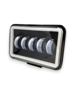 Світлодіодна протитуманна фара З СТГ ПТФ LED Габарит 50W 5LED 167*107*55мм Біле світло - Зображення 4