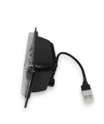 Світлодіодні двокольорові протитуманні фари 7 лінз Led ПТФ ВАЗ 2110 2111 2112 2114 2115 Білий Жовтий МЕТАЛ - Зображення 6