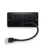 Світлодіодні двокольорові протитуманні фари 7 лінз Led ПТФ ВАЗ 2110 2111 2112 2114 2115 Білий Жовтий МЕТАЛ - Зображення 5