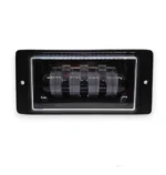 Світлодіодні двокольорові протитуманні фари 7 лінз Led ПТФ ВАЗ 2110 2111 2112 2114 2115 Білий Жовтий МЕТАЛ - Зображення 9