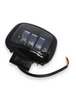 Світлодіодна двокольорова балка, додаткова фара 30W 3 лінзи метал Білий/Жовтий світло - Зображення 3