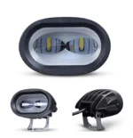 Світлодіодна балка 2 LED фара 20W 6D 9,6*6,2см Біле світло + режим стробоскоп