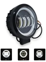 Світлодіодна протитуманна балка Led з СТГ 40W 4 лінзи з ангельським оком, біле світло
