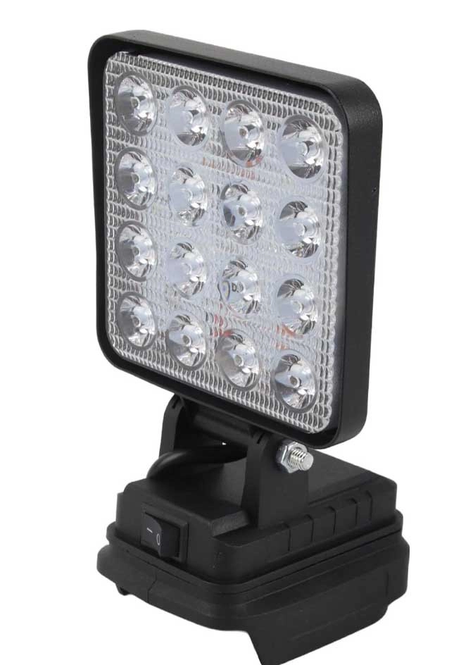 6280313742_bagatofunktsionalnij-lihtar-prozhektor Багатофункціональний ліхтар прожектор 16LED на акумулятор Makita Біле світло - Зображення 1