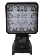 Багатофункціональний ліхтар прожектор 16LED на акумулятор Makita Біле світло - Зображення 2