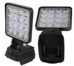 Багатофункціональний ліхтар прожектор 16LED на акумулятор Makita Біле світло - Зображення 3