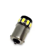 Світлодіодна лампа з цоколем 1156 BA15s P21W 12 SMD 5630 12V Біла - Зображення 3
