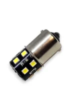 Світлодіодна лампа з цоколем 1156 BA15s P21W 18 SMD 2835 12V Біла - Зображення 4