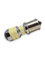 Світлодіодна лампа з цоколем 1156 BA15s P21W 78 SMD 4014 1200Lm 12-24V Біла - Зображення 3