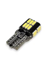 Світлодіодна лампа Т10 W5W  24SMD 4014 12V з обманкой Біла - Зображення 3