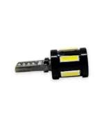 Світлодіодна лампа Т10 W5W  6SMD 7020 4SMD 3030 12V Біла - Зображення 2