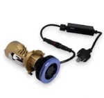 LED лінзи Н4 Bi LED Lens H4 140W 45000Lm Біле світло з вентилятором - Зображення 8